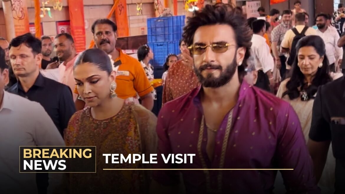 Deepika Padukone Ranveer Singh Siddhivinayak Temple
